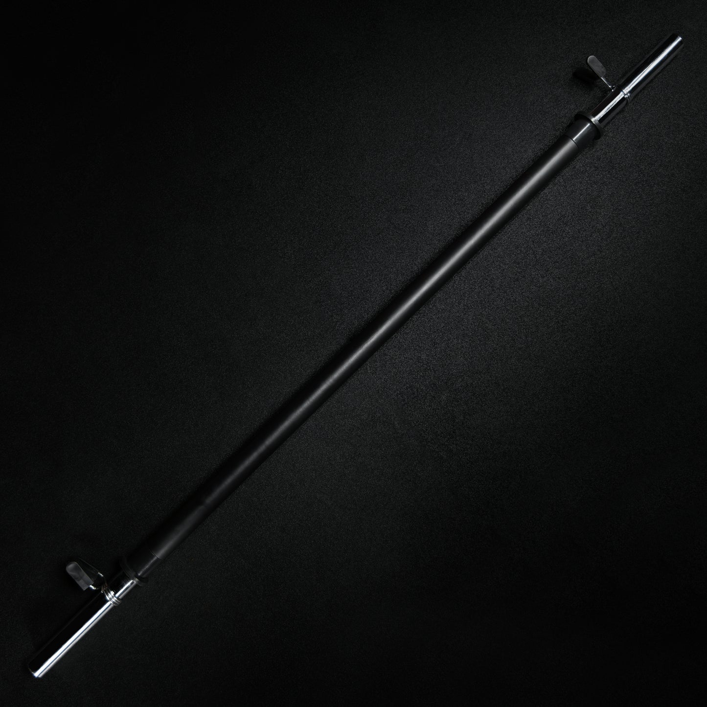 Barbell Bar 130 cm Black/Chrome