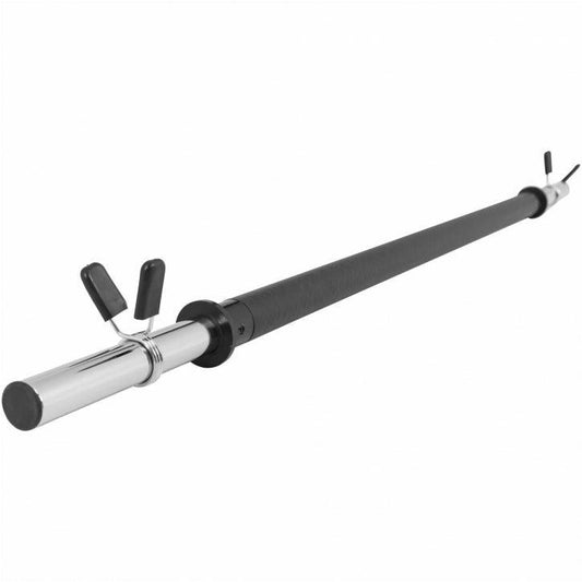 Barbell Bar 130 cm Black/Chrome