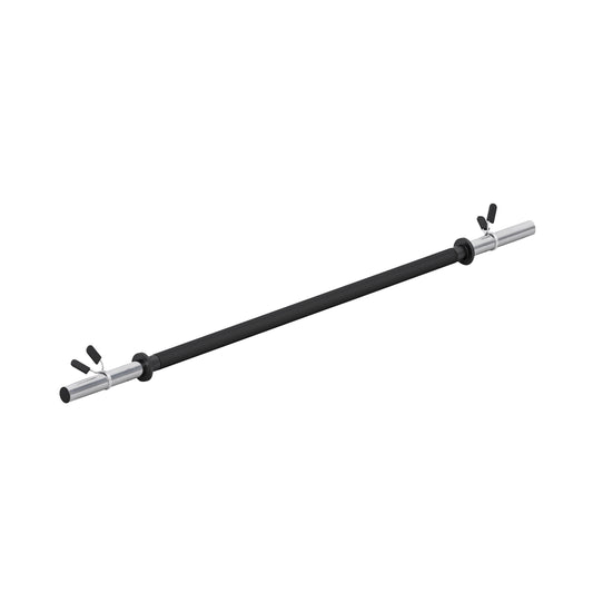 Barbell Bar 130 cm Black/Chrome
