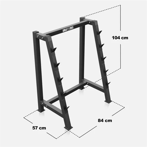 Barbell Rack White/Black
