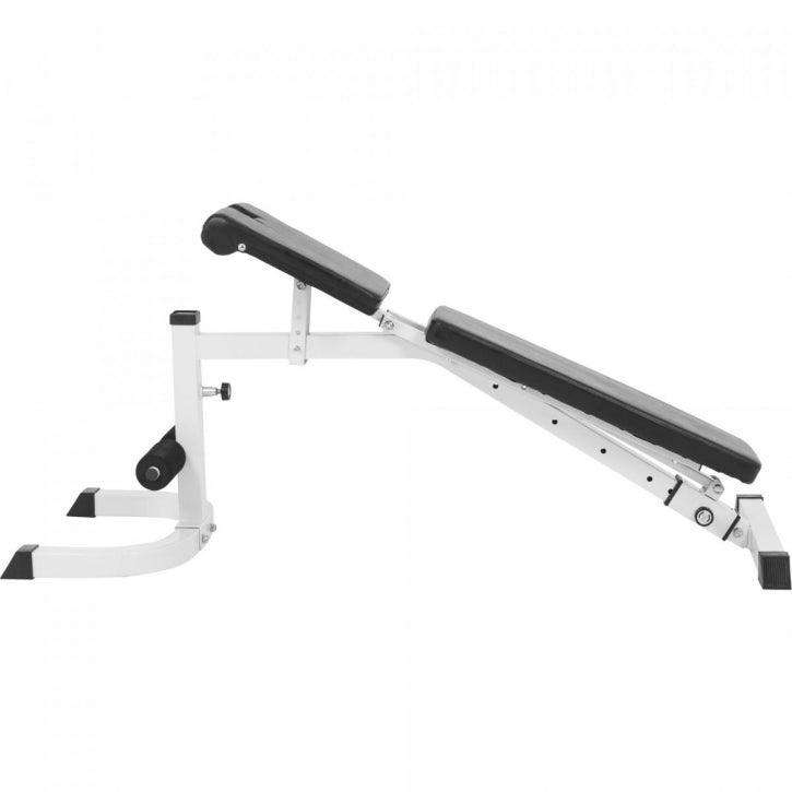 Adjustable Preacher Curl Bench - White