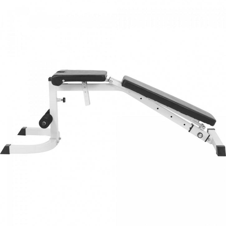 Adjustable Preacher Curl Bench - White