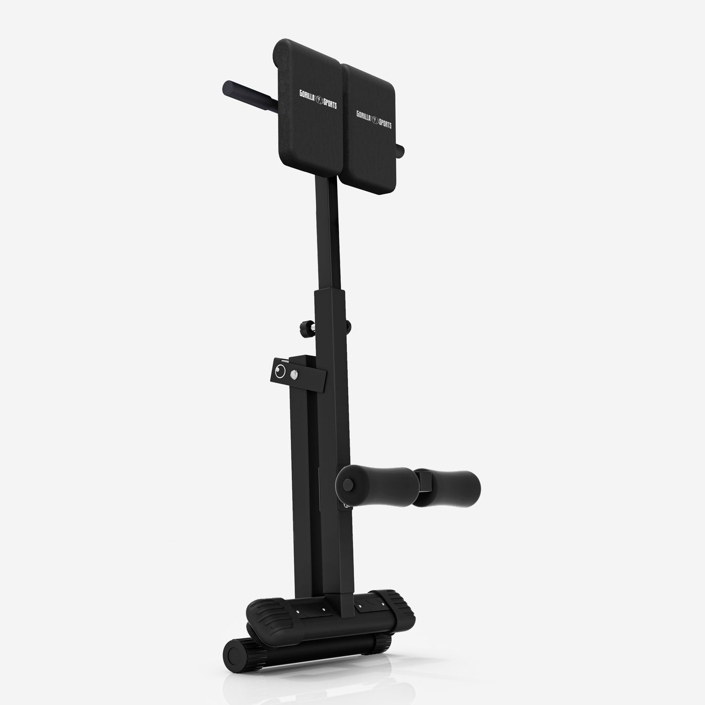 Foldable Hyperextension Bench Black/White