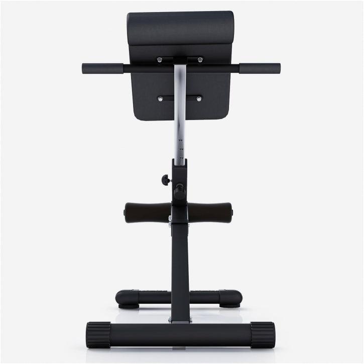 Foldable Hyperextension Bench Black/White