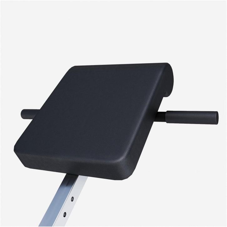 Foldable Hyperextension Bench Black/White
