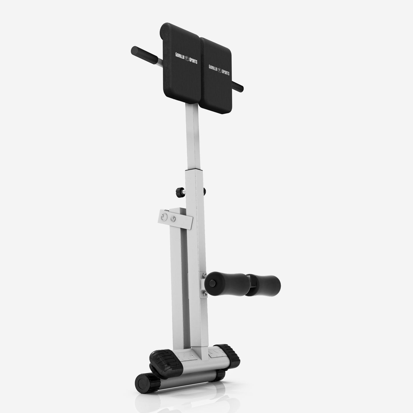 Foldable Hyperextension Bench Black/White