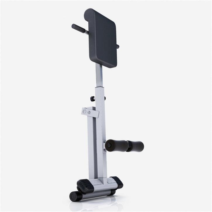 Foldable Hyperextension Bench Black/White