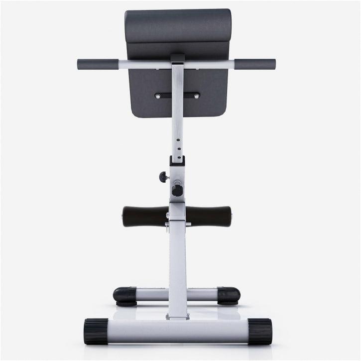 Foldable Hyperextension Bench Black/White