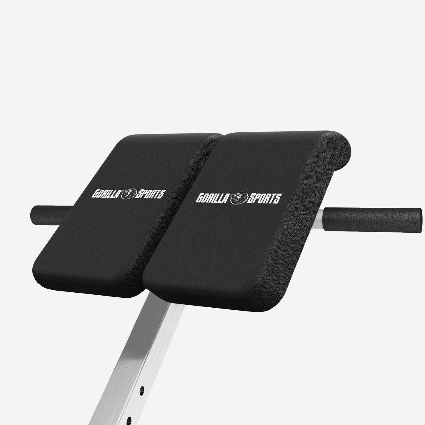 Foldable Hyperextension Bench Black/White