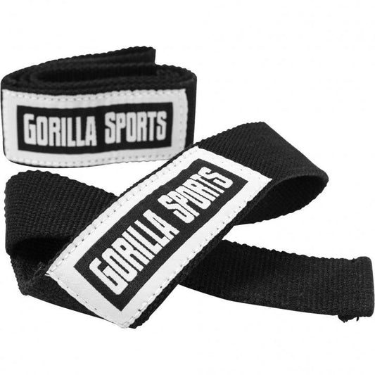 Lifting Straps Black/White