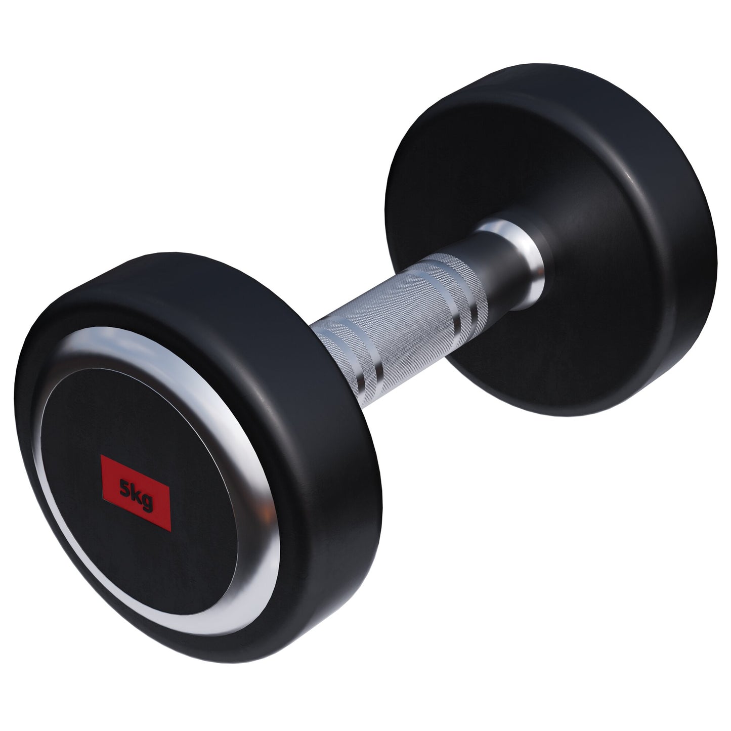 Rubber Coated Dumbbell 2.5 - 27.5 kg or in Set