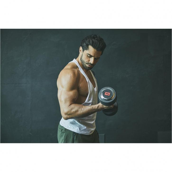 Rubber Coated Dumbbell 2.5 - 27.5 kg or in Set