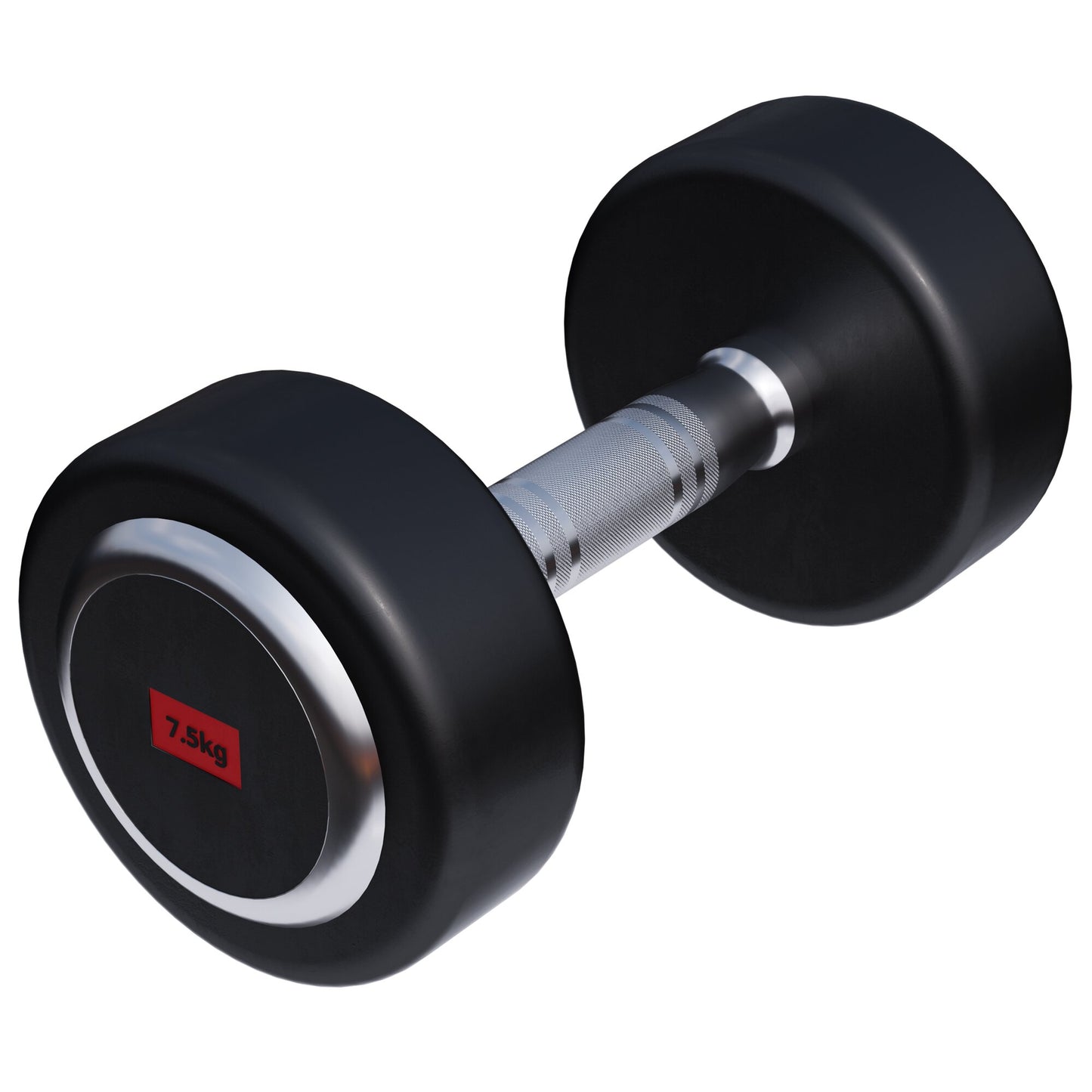 Rubber Coated Dumbbell 2.5 - 27.5 kg or in Set