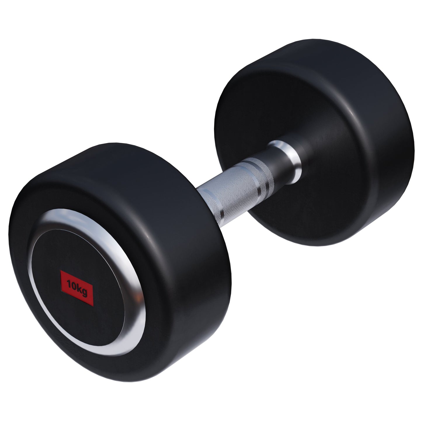 Rubber Coated Dumbbell 2.5 - 27.5 kg or in Set