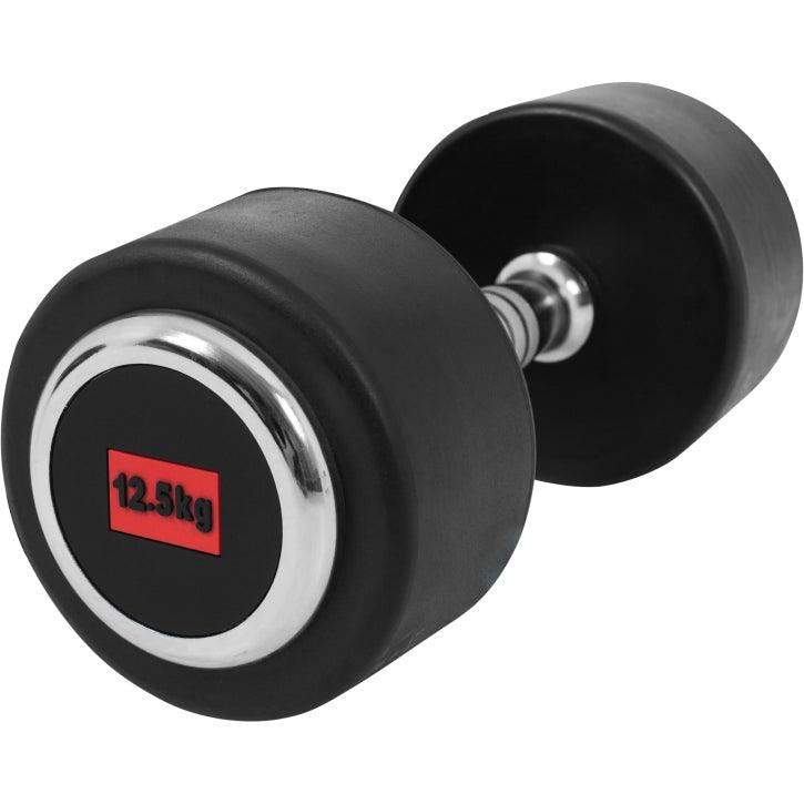Rubber Coated Dumbbell 2.5 - 27.5 kg or in Set