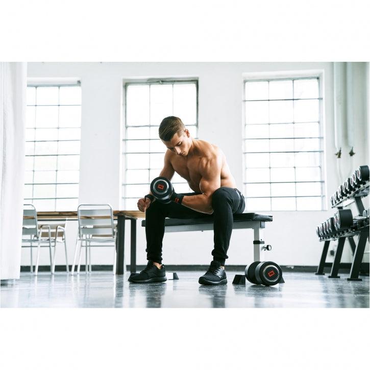 Rubber Coated Dumbbell 2.5 - 27.5 kg or in Set
