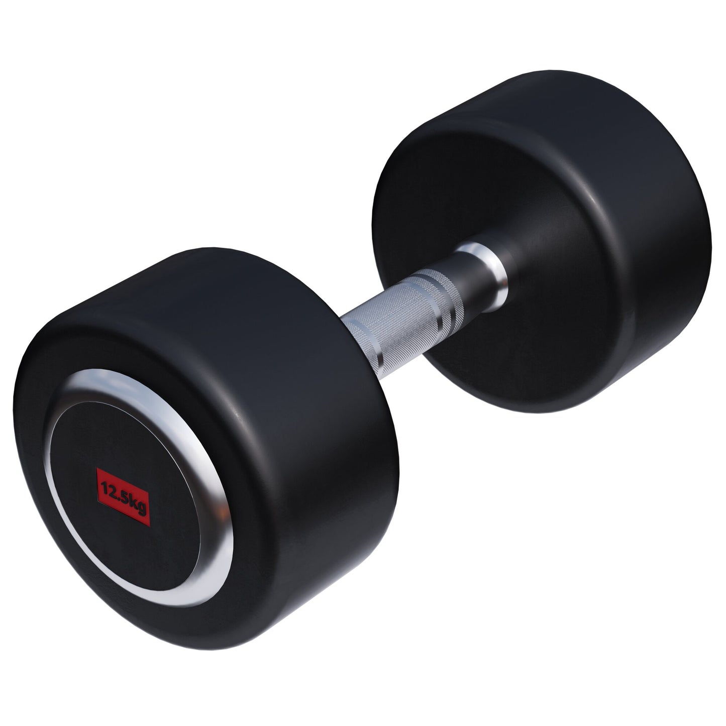 Rubber Coated Dumbbell 2.5 - 27.5 kg or in Set