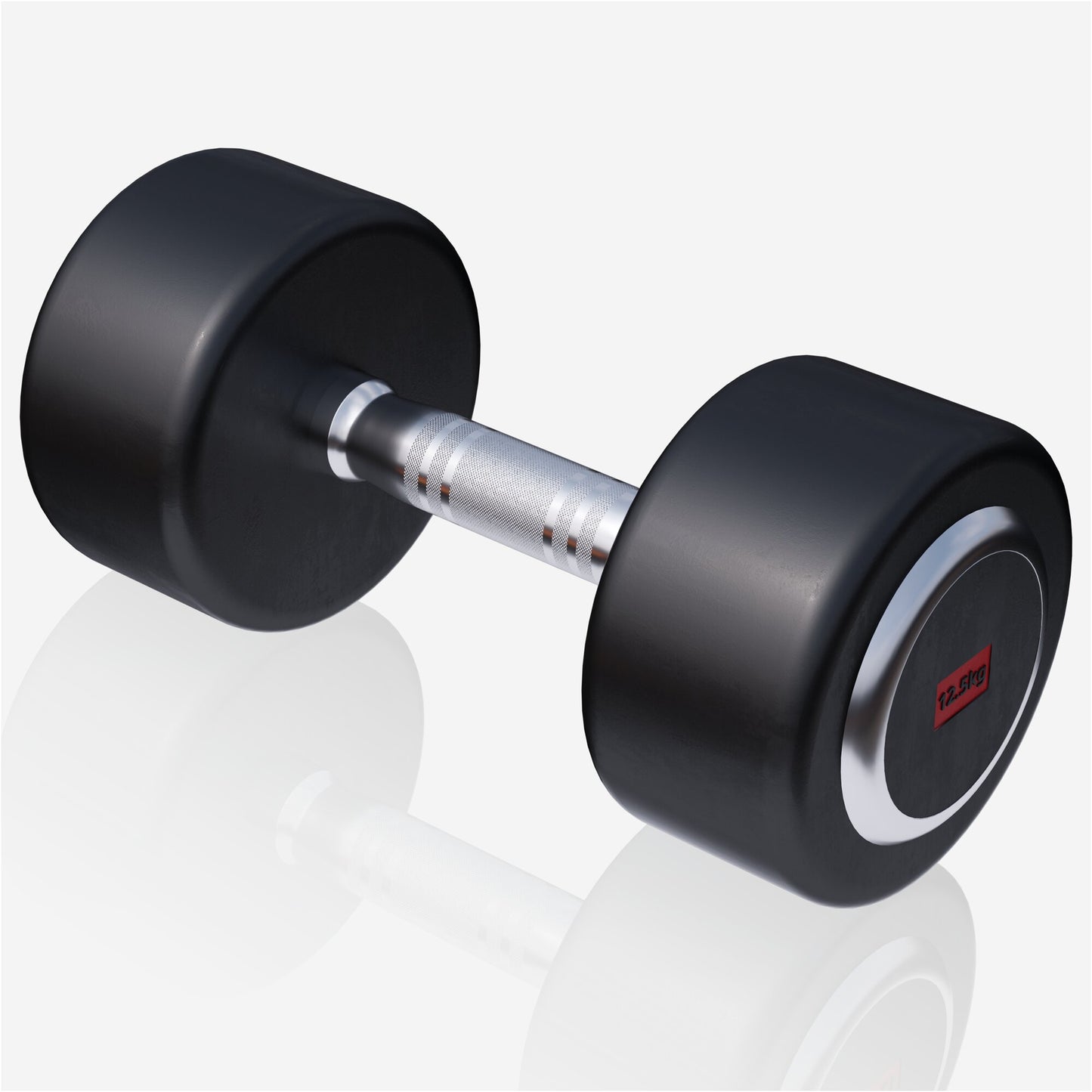 Rubber Coated Dumbbell 2.5 - 27.5 kg or in Set