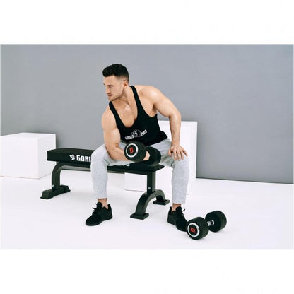 Rubber Coated Dumbbell 2.5 - 27.5 kg or in Set