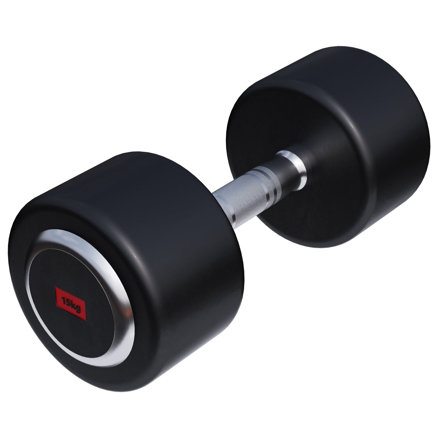 Rubber Coated Dumbbell 2.5 - 27.5 kg or in Set