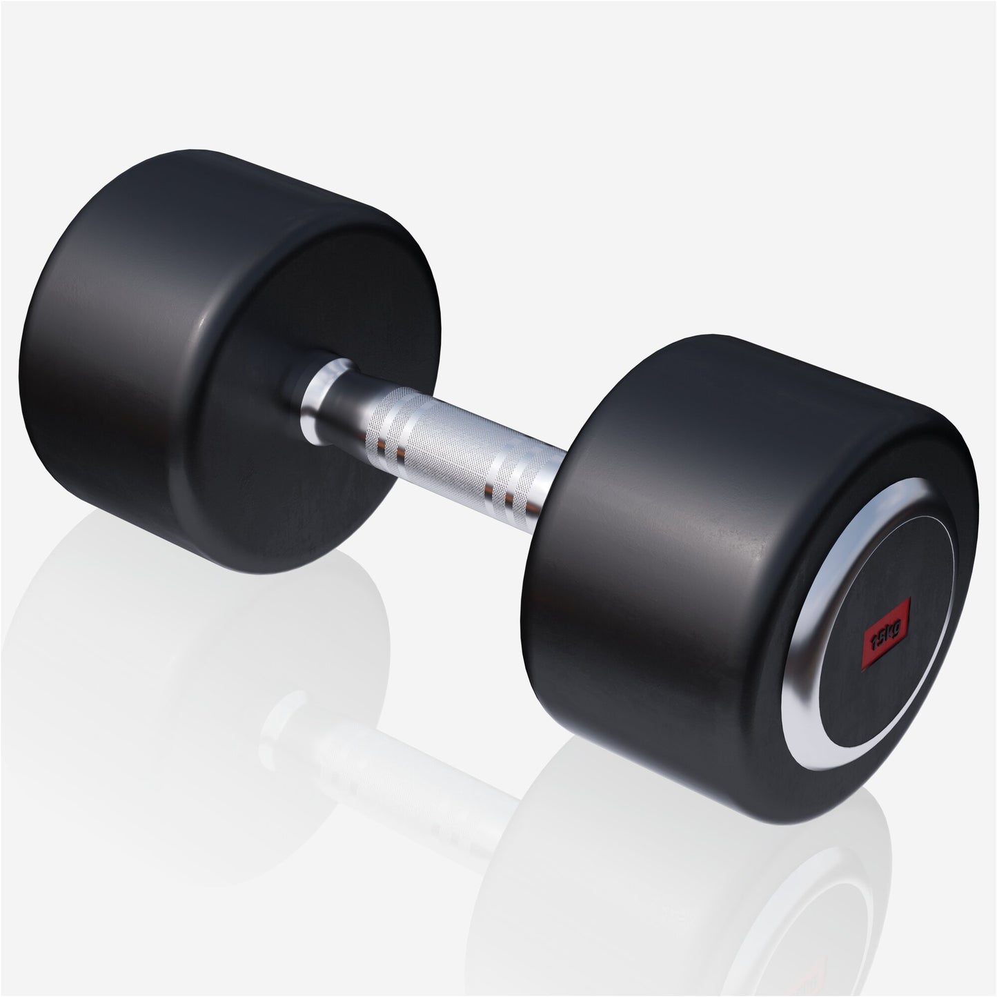 Rubber Coated Dumbbell 2.5 - 27.5 kg or in Set