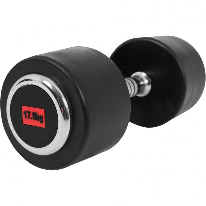 Rubber Coated Dumbbell 2.5 - 27.5 kg or in Set