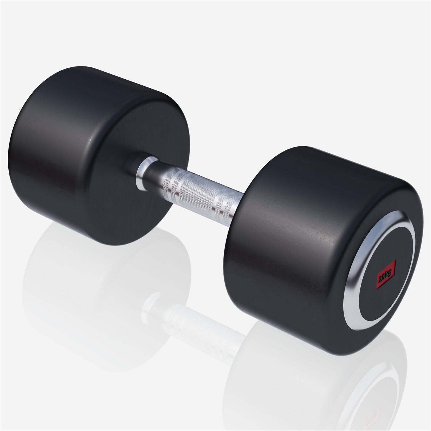 Rubber Coated Dumbbell 2.5 - 27.5 kg or in Set