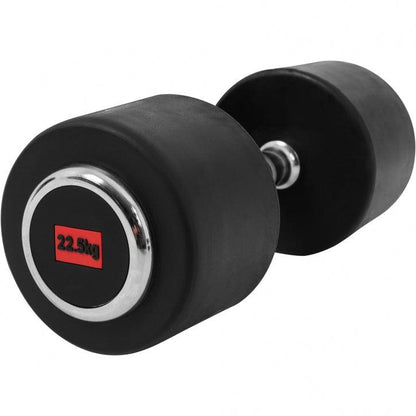 Rubber Coated Dumbbell 2.5 - 27.5 kg or in Set