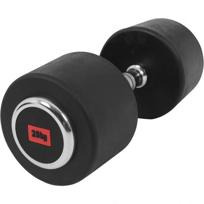 Rubber Coated Dumbbell 2.5 - 27.5 kg or in Set