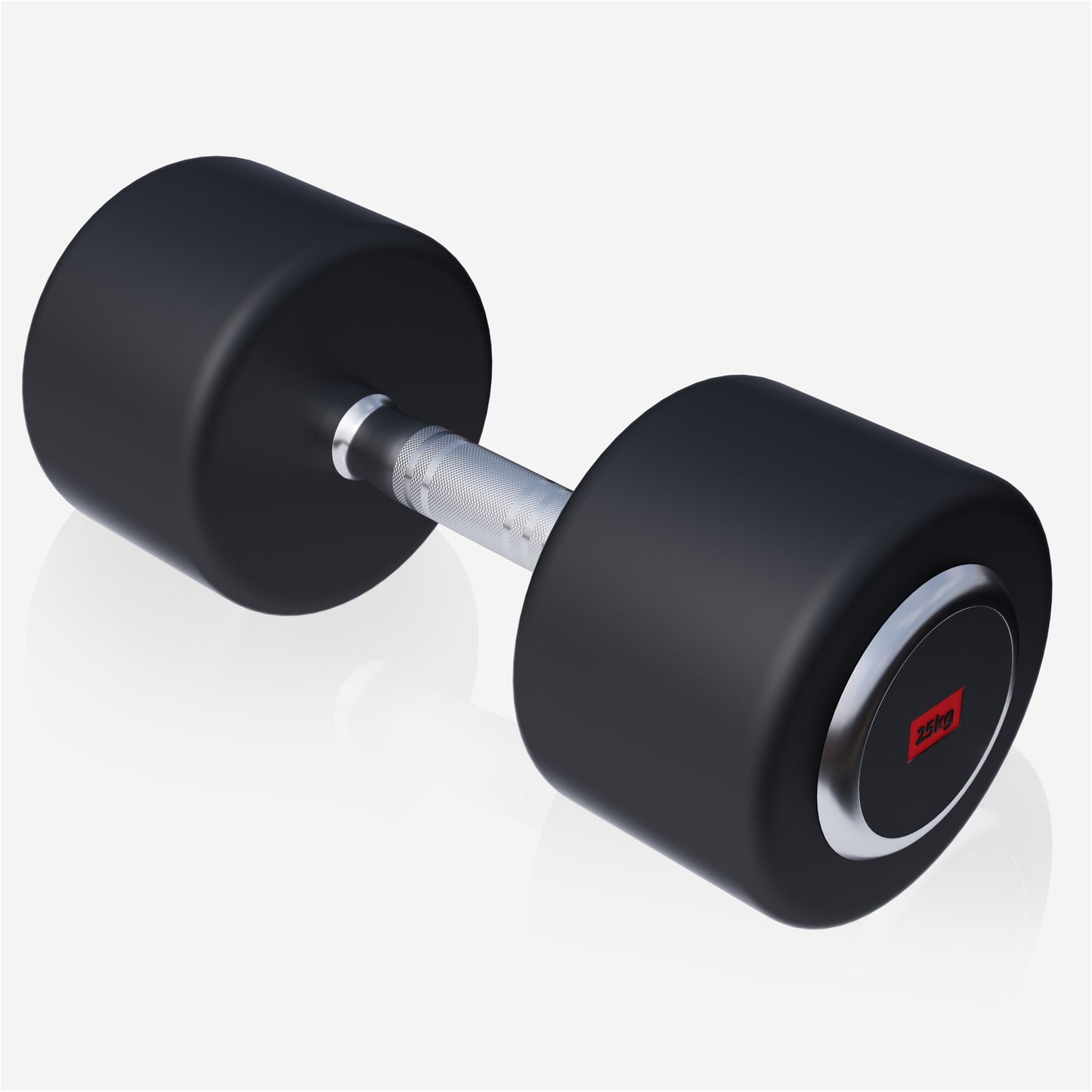 Rubber Coated Dumbbell 2.5 - 27.5 kg or in Set