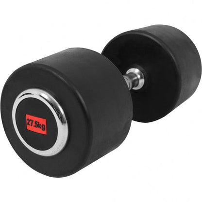 Rubber Coated Dumbbell 2.5 - 27.5 kg or in Set