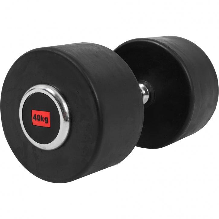 Rubber Coated Dumbbell 2.5 - 27.5 kg or in Set