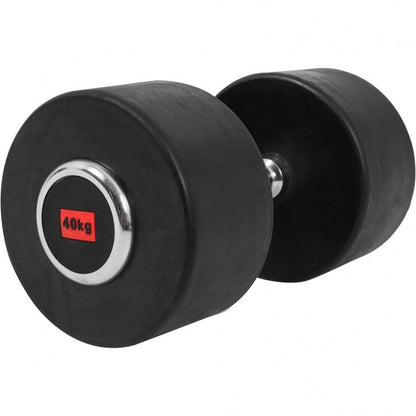 Rubber Coated Dumbbell 2.5 - 27.5 kg or in Set