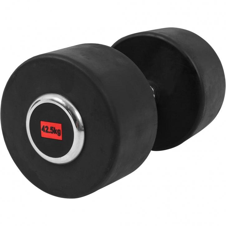 Rubber Coated Dumbbell 2.5 - 27.5 kg or in Set