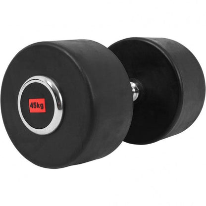Rubber Coated Dumbbell 2.5 - 27.5 kg or in Set