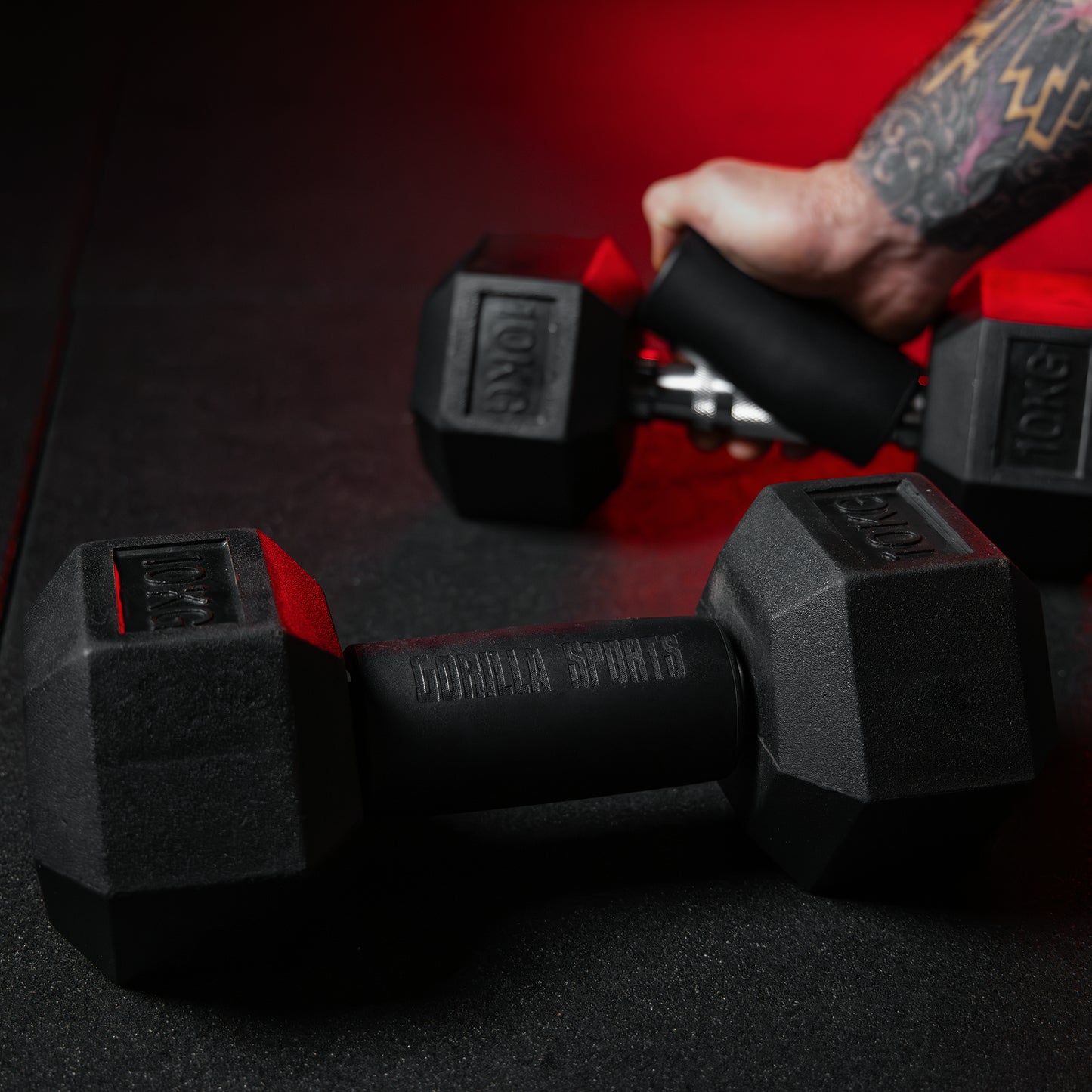 Silicone Weight Bar Grip Black