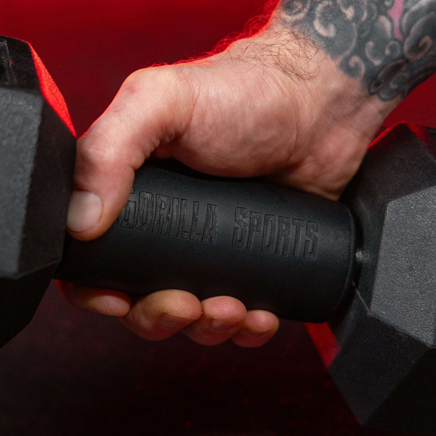 Silicone Weight Bar Grip Black