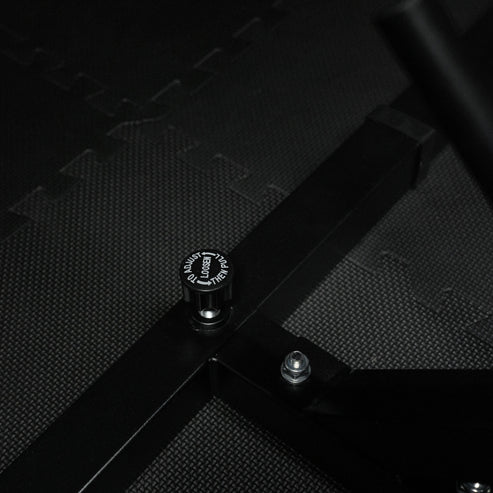 Adjustable Squat Rack Black
