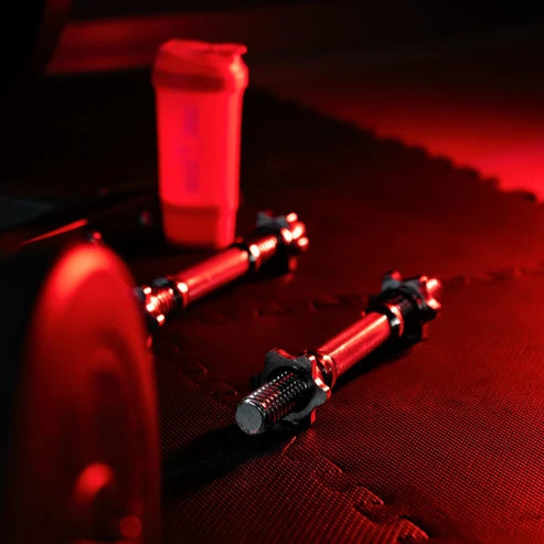 Dumbbell Bars 42 cm with Star Collars (Set of 2), 30 mm
