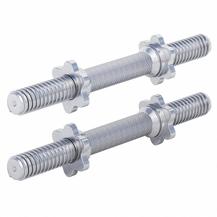 Dumbbell Bars 42 cm with Star Collars (Set of 2), 30 mm