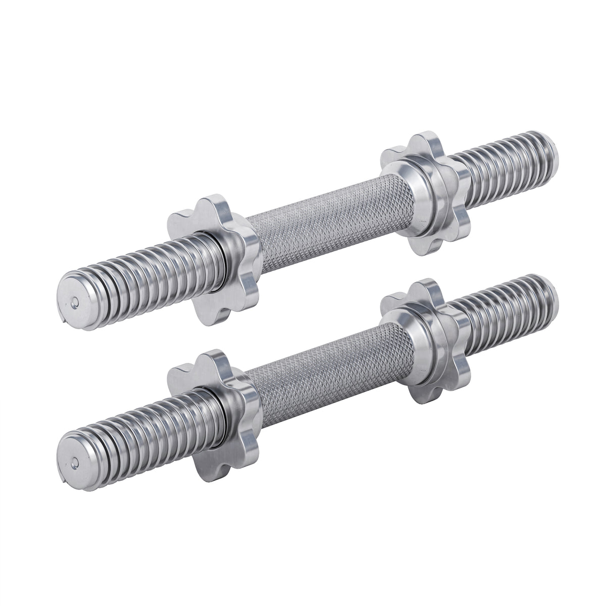 Dumbbell Bars 42 cm with Star Collars (Set of 2), 30 mm