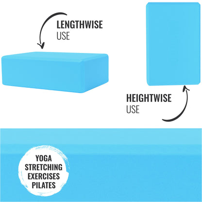 EVA Foam Yoga Block in Various Colours