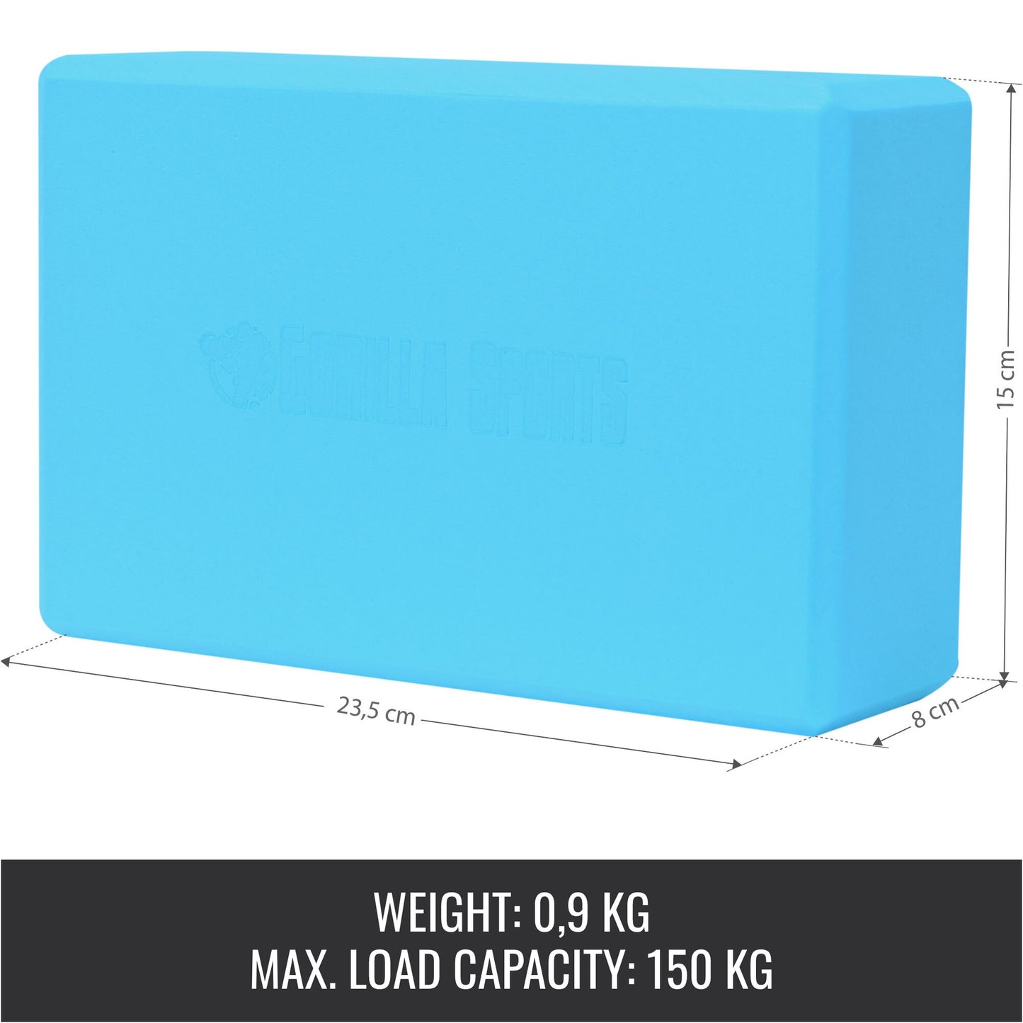 EVA Foam Yoga Block in Various Colours