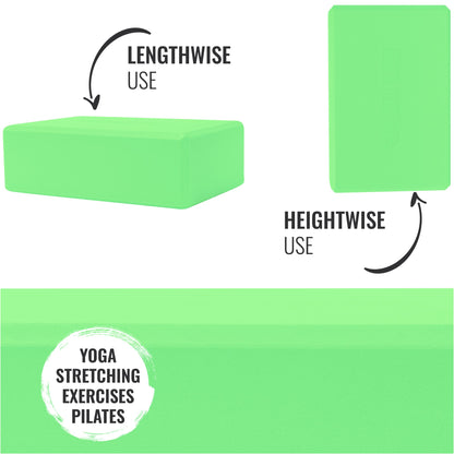 EVA Foam Yoga Block in Various Colours
