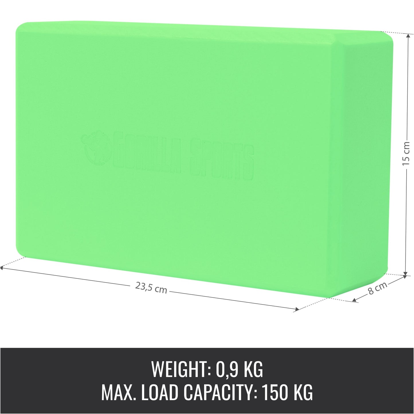 EVA Foam Yoga Block in Various Colours