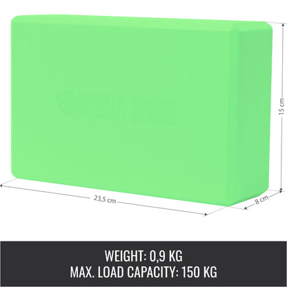 EVA Foam Yoga Block in Various Colours