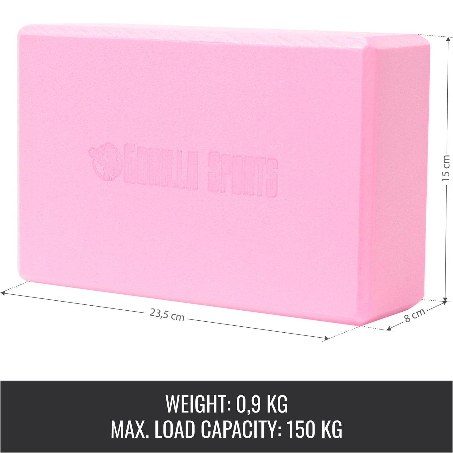EVA Foam Yoga Block in Various Colours