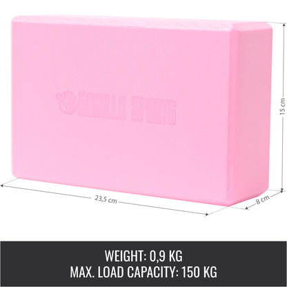 EVA Foam Yoga Block in Various Colours