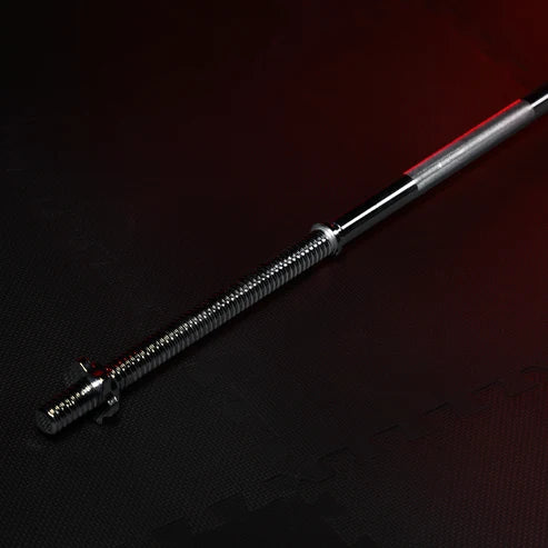Chrome Barbell Bar 170 cm with Star Collars