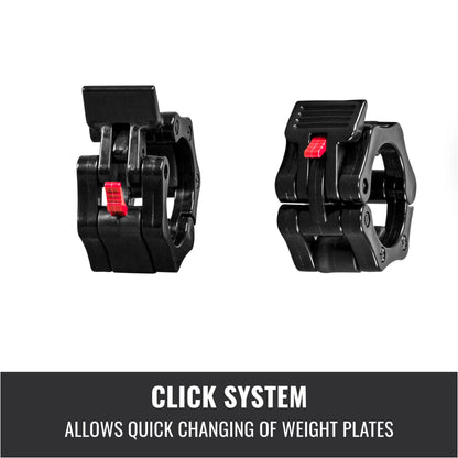 Quick Release Collars for Barbell Bars 50/51 mm